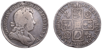 George I (1714-1727), Crown, 1716, roses and plumes, edge secvndo (ESC 1540; S 3639). Edge bruising, otherwise fair	...