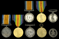 Pair: Staff Sergeant F. W. Privett, 12th Lancers
British War and Victory Medals (L-12942 S. Sjt. F. W. Privett....