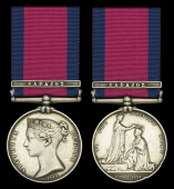 Military General Service 1793-1814, 1 clasp, Badajoz (John Giles, 95th Foot.) edge bruising, otherwise nearly very...