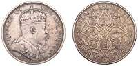Straits Settlements, Edward VII, Dollar, 1904b (Prid. 4; KM. 25). Good fine, some edge knocks 	 £80-£100