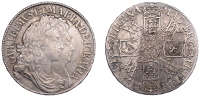 William and Mary (1688-1694), Crown, 1691, edge tertio (ESC 820; S 3433). Very fine, lightly toned	 £700-£900