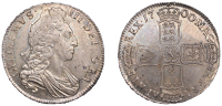 William III (1694-1702), Crown, 1700, edge dvodecimo (ESC 1010; S 3474). A few bagmarks, otherwise extremely fine,...