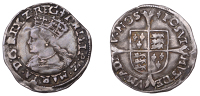 Mary (1553-1554), Groat, mm. lis, reads reg, 1.92g/1h (N 1973; S 2508). Small striking crack, otherwise good fine,...