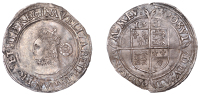 Elizabeth I (1558-1603), Third issue, Sixpence, 1561, mm. pheon, bust 1F, plain rose, medium shield, large flan,...