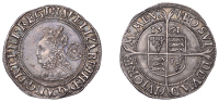 Elizabeth I (1558-1603), Third issue, Sixpence, 1561, mm. pheon, bust 1F, Tudor rose, small shield, medium flan,...