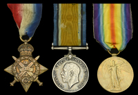 Three: Private M. E. Durrington, King’s Shropshire Light Infantry, who was twice wounded in action on the Western...
