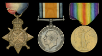 Three: Sergeant C. J. A. Hitchcock, East Surrey Regiment

1914 Star (L-4761 Sjt. C. J. A. Hitchcock. 1/E. Surr:...