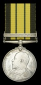 The A.G.S. ‘Jubaland’ awarded to Colonel P. R. Legh, 16th Bombay Infantry, who commanded his regiment during the...