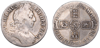 William III (1694-1702), Crown, 1696, third bust, edge octavo (ESC 1004; S 3472). Near fine, toned 	 £80-£100