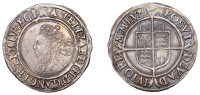 Elizabeth I (1558-1603), Third issue, Sixpence, 1561, mm. pheon, bust 1F, Tudor rose, small shield, medium flan,...
