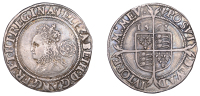 Elizabeth I (1558-1603), Third issue, Sixpence, 1561, mm. pheon, bust 1F, Tudor rose, small shield, medium flan,...
