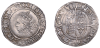Elizabeth I (1558-1603), Third issue, Sixpence, 1571, mm. castle, bust 4B, 3.06g/3h (BCW CA-2/CA-d2; N 1997; S...