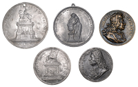 Miscellaneous, ITALY, Ludovico Magno Victori Pacifico, 1714, a cast medal, unsigned, 72mm, 29.62g; FRANCE, Philippe...