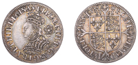 Elizabeth I (1558-1603), Milled coinage, Sixpence, 1561, mm. star, bust A, decorated dress, 3.07g/6h (Borden and...