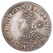 Elizabeth I (1558-1603), Milled coinage, Sixpence, 1561, mm. star, bust A, decorated dress, 3.07g/6h (Borden and...