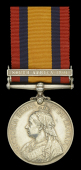 Queen’s South Africa 1899-1902, 1 clasp, South Africa 1901 (Tpr: J. Mansell. Gorringe’s F.C.) nearly extremely...