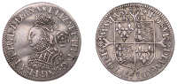 Elizabeth I (1558-1603), Milled coinage, Sixpence, 1561, mm. star, bust A, decorated dress, 2.97g/6h (Borden and...
