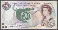 Isle of Man Government, J.Cashen, replacement £10, ND (1991), serial number Z011761, uncirculated and very...