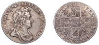 George I (1714-1727), Shilling, 1725, roses and plumes (ESC 1597; S 3649). Very fine, some staining	 £150-£180