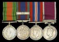Four: Warrant Officer Class II A. Catt, Royal Canadian Artillery

Defence Medal, Canadian issue in silver;...