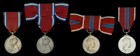 Jubilee 1935 (2), both unnamed as issued, one on lady’s bow riband; Coronation 1953 (2), both unnamed as issued,...