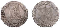 Elizabeth I (1558-1603), Seventh issue, Halfcrown, mm. 1, 14.93g/9h (N 2013; S 2583).  Good fine, clear portrait,...
