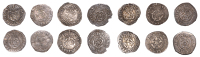 Charles I (1625-1649), Tower mint, Halfgroats (7), all Gp A [type 1], mm. lis (3), 0.96g/2h, 0.93g/1h, 0.86g/12h...