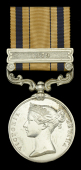 South Africa 1877-79, 1 clasp, 1879 (2015. Pte. H. Barnes. 99th Foot.) tightened at claw and minor edge bruising,...