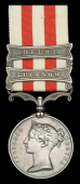 Indian Mutiny 1857-59, 2 clasps, Delhi, Lucknow (Drumr. Jas. Rowbotham, 1st Eurn. Bengal Fusrs.) dark toned, very...