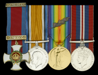 A Great War ‘Italian operations’ D.S.O. group of four awarded to Lieutenant-Colonel W. M. Alpine, King’s Royal...