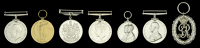 Seven: Major E. C. Banks, Winnipeg Light Infantry

British War Medal 1914-20, naming erased; Victory Medal 1914-19...