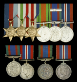 Six: Corporal A. M. Davis, Canadian Forces
1939-45 Star; Italy Star; France and Germany Star; Defence Medal,...