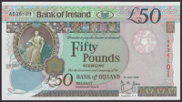 Bank of Ireland, £50, 1 July 1995, serial number A036101, McGinn signature, uncirculated
PMI BA 138, Pick 77a	...