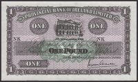 Provincial Bank of Ireland Ltd, proof £1, 1 September 1951, prefix NK, Clarke signature, uncirculated
PMI PR 92,...