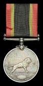 Khedive’s Sudan 1910-21, 2nd issue, no clasp (1728 Dmr. W. Simpson. R. War. R.) officially impressed naming, small...