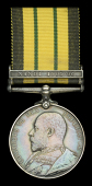 Africa General Service 1902-56, 1 clasp, Nandi 1905-06 (1505 Pte. Jumali Bin Said. 3/K.A.R.) good very fine	 £160-£200
