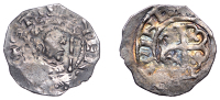 Stephen (1135-1154), Penny, Cross Moline type [BMC I], Winchester, uncertain moneyer, [–––] winc: +, 1.30g/11h...