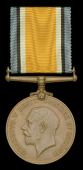 British War Medal 1914-20, bronze issue (8648 Muleteer Macedonian Mule C.) nearly extremely fine	 £80-£100