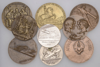 Miscellaneous, Industrial and Commercial Interest; Fédération Parisienne du Batiment, 1959, a bronze medal by H....