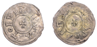 Eadgar (959-975), Penny, Circumscription Cross type [York group], Fastolf, eadgar : rex, small cross pattée, rev....