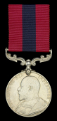 A Second Boer War D.C.M. awarded to Corporal J. Milne, Cameron Highlanders

Distinguished Conduct Medal, E.VII.R....