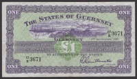 States of Guernsey, £1, 1 September 1957, 1 June 1959, 1 January 1961, 1 March 1962, 1 June 1963 (2), 1 March 1965,...