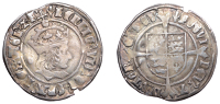 Henry VII (1485-1509), Profile issue, Groat, regular type, mm. pheon, triple band to crown, reads agl z f, mixed...