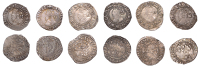 Charles I (1625-1649), Tower mint, Halfgroats (6), all Gp D [type 3a2-3], mm. triangle on obv., star on rev., fourth...