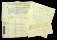 Commission Documents.
An original George III Commission Document, appointing Simon Fraser a Lieutenant in the 14th...