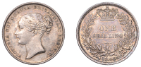 Victoria (1837-1901), Shilling, 1846 (ESC 2992; S 3904). Extremely fine, toned 	 £150-£180