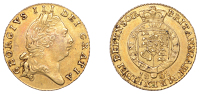 George III (1760-1820), Pre-1816 issues, Half-Guinea, 1802, sixth bust (MCE 440; Bull 847; S 3736). Very fine, toned...