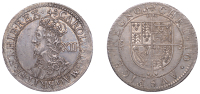 Charles I (1625-1649), Briot’s Second Milled issue, Shilling, mm. anchor (flukes to right), dies unsigned, front...