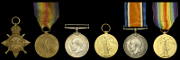 Pair: Ordinary Seaman L. Denton, Royal Navy
1914-15 Star (J.39335. L. Denton, Boy. 1., R.N.); Victory Medal 1914-19...