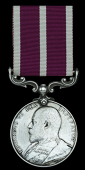 Meritorious Service Medal, E.VII.R. (Serjt. W. Bunker. 2/6th. Foot.) contact marks, nearly very fine	 £100-£140